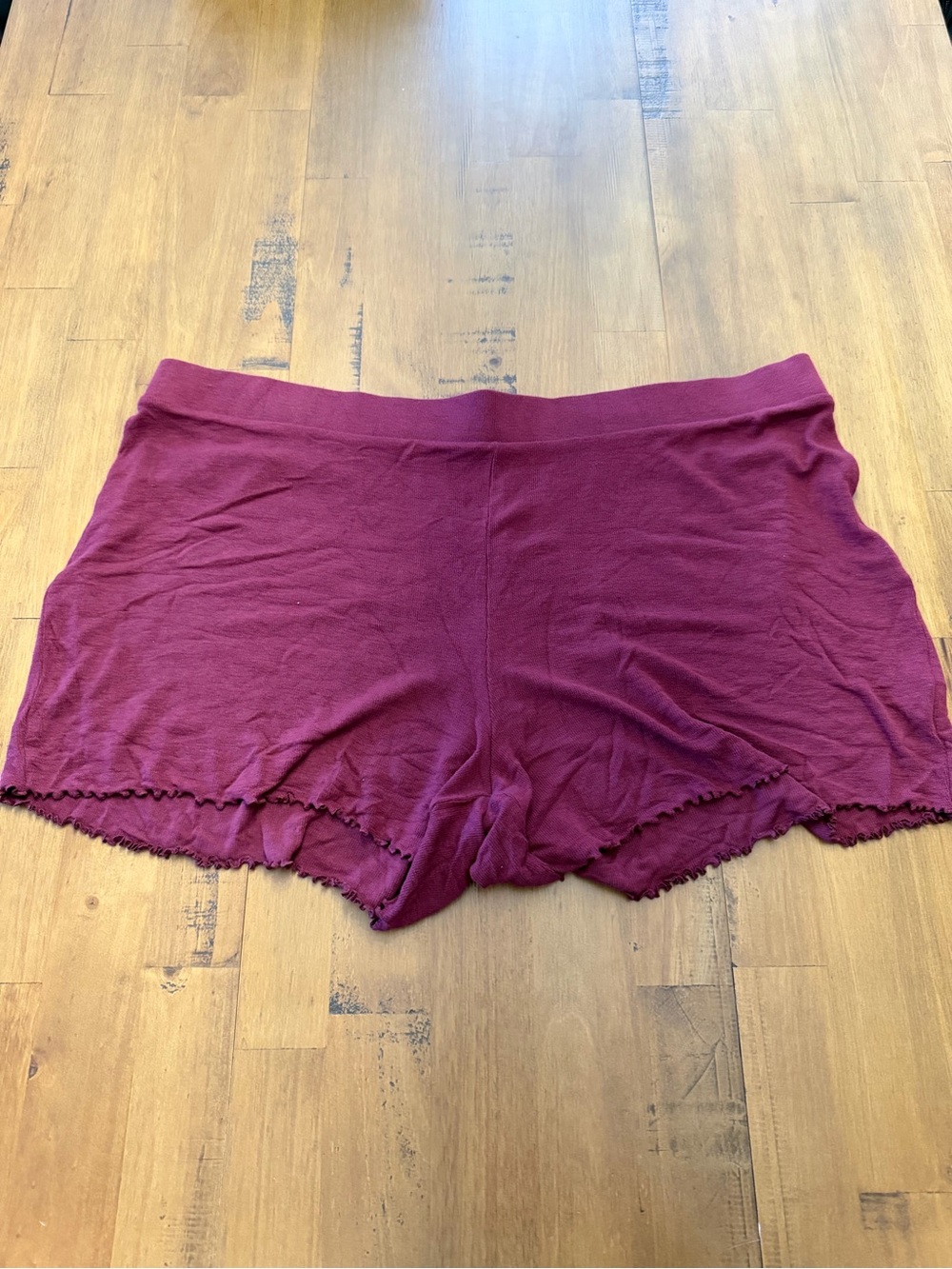 knix modal rib lounge shorts